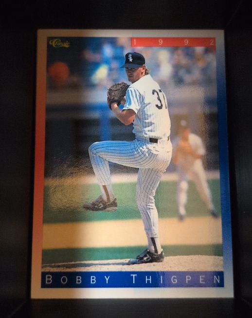 1992 Classic II #T89 Bobby Thigpen Chicago White Sox — front