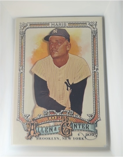 2025 Topps Allen & Ginter #303 Roger Maris — front