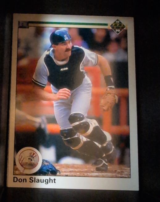 1990 Upper Deck #152 Don Slaught — front