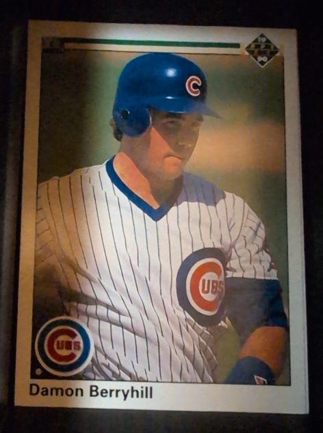 1990 Upper Deck #322 Damon Berryhill — front