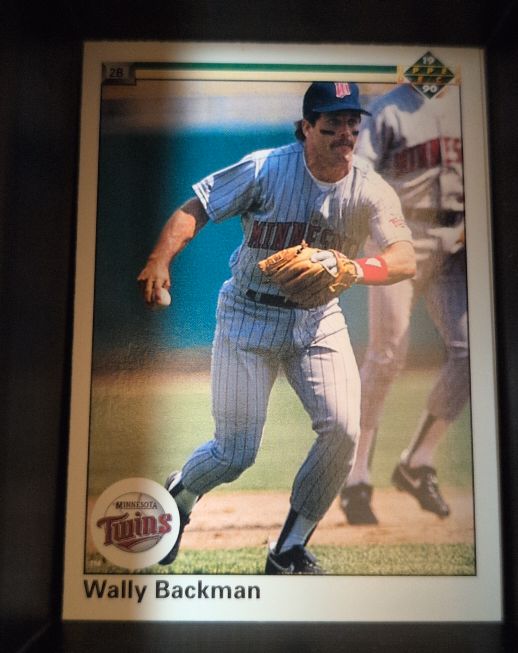 1990 Upper Deck #158 Wally Backman — front