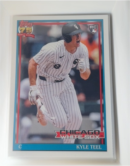 2026 Topps Series 1 1991 Kyle Teel Chicago White Sox #T91-91 — front