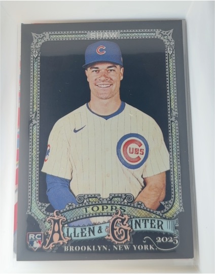 2025 Topps Allen & Ginter #143 Matt Shaw — front