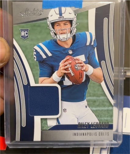 2025 Panini Absolute Rookie Materials #ARM-RLD Riley Leonard — front