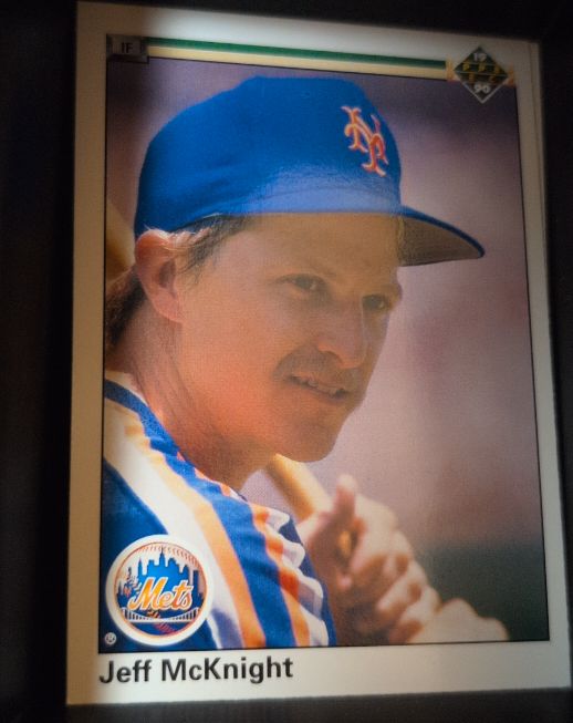 1990 Upper Deck #162 Jeff McKnight — front