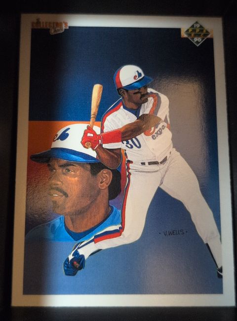 1990 Upper Deck #29 Tim Raines Montreal Expos Team Checklist — front