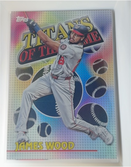 2026 Topps Titans of the Game #TOG-15 James Wood — front