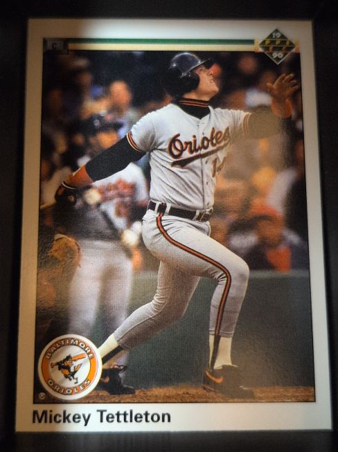 1990 Upper Deck #297 Mickey Tettleton Baltimore Orioles — front