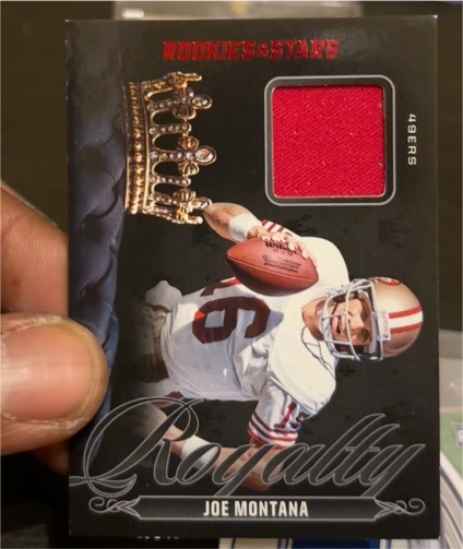 2025 Panini Rookies & Stars Royalty #R-JMA Joe Montana — front