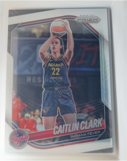 2025 Panini Prizm WNBA #22 Caitlin Clark Indiana Fever — front