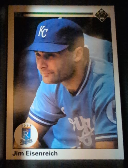 1989 Upper Deck #44 Jim Eisenreich — front