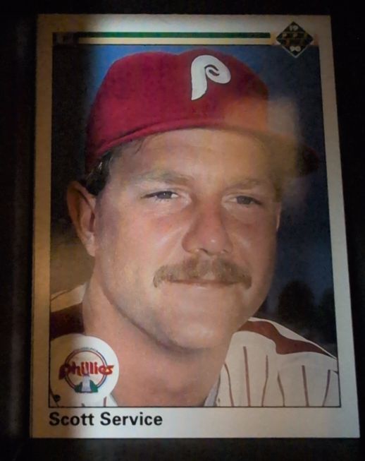 1990 Upper Deck #35 Scott Service — front