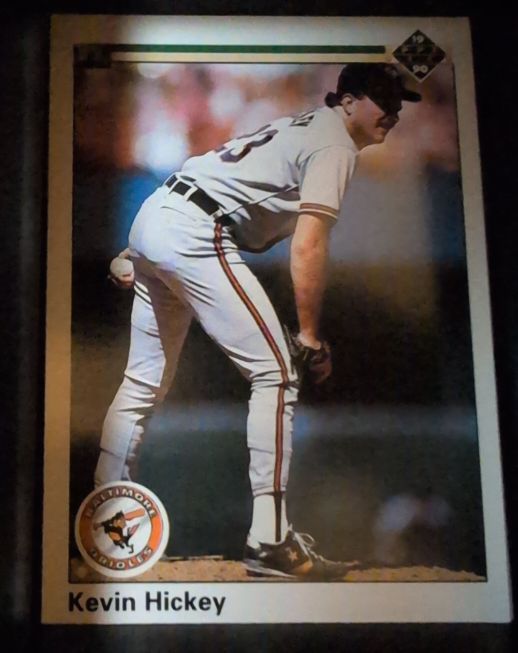 1990 Upper Deck #299 Kevin Hickey — front