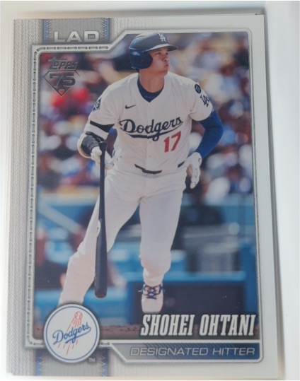 2026 Topps 75 #75 Shohei Ohtani — front