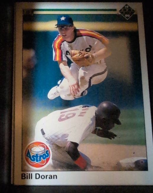 1990 Upper Deck #198 Bill Doran — front