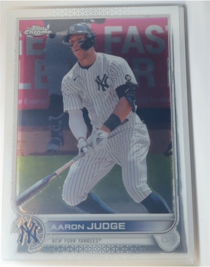 2022 Topps Chrome #99 Aaron Judge — front
