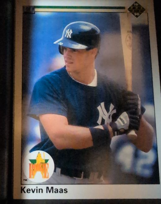 1990 Upper Deck #70 Kevin Maas Rookie Card — front