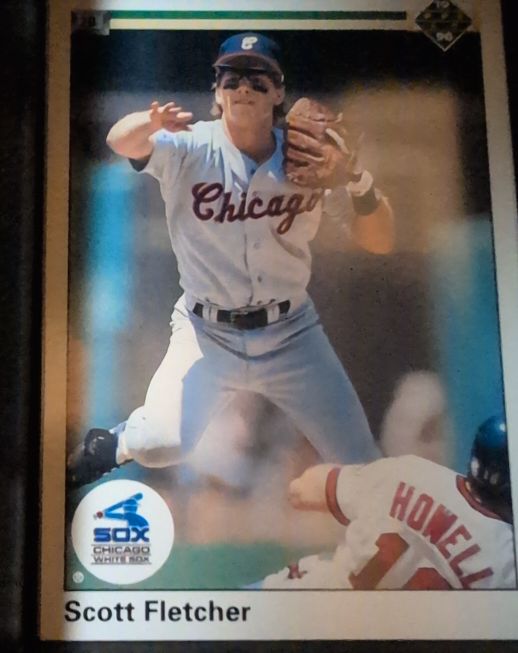 1990 Upper Deck #310 Scott Fletcher — front
