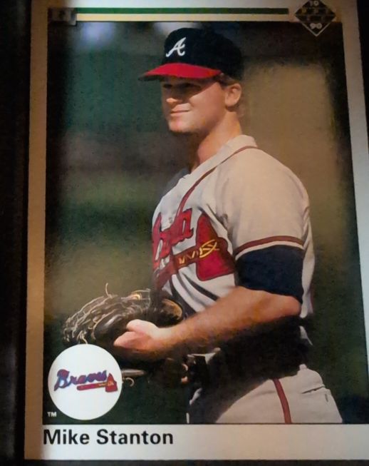 1990 Upper Deck #61 Mike Stanton — front