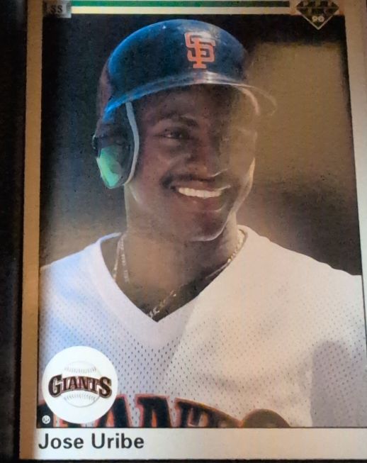 1990 Upper Deck #188 Jose Uribe — front