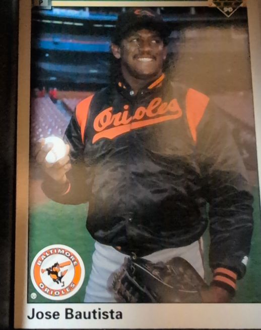 1990 Upper Deck #8 Jose Bautista — front