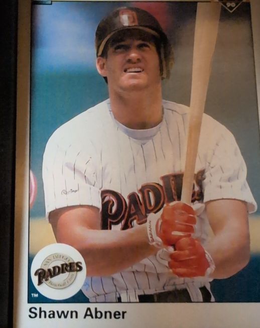 1990 Upper Deck #301 Shawn Abner — front