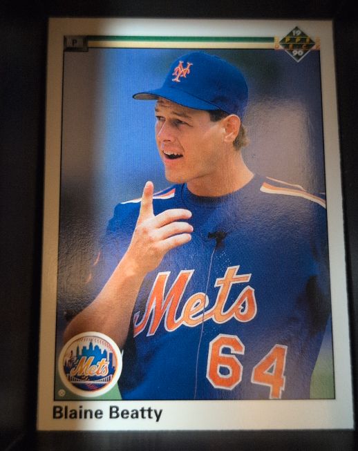 1990 Upper Deck #23 Blaine Beatty — front