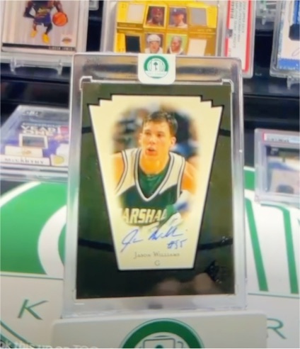 1998 Upper Deck SP #Jason Williams — front