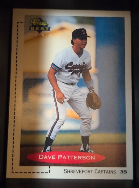1991 Classic Best #253 Dave Patterson — front