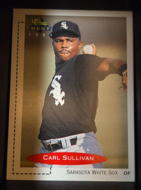 1991 Classic Best #303 Carl Sullivan — front
