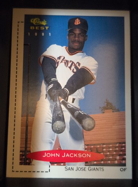 1991 Classic Best #255 John Jackson — front