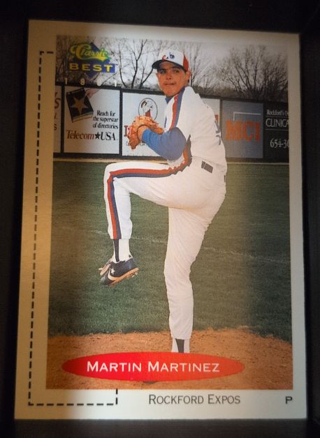 1991 Classic Best #252 Martin Martinez — front