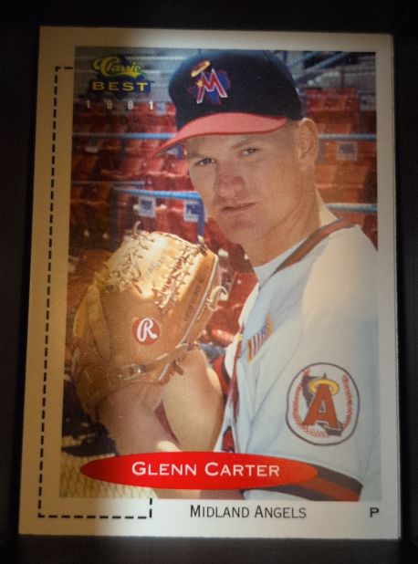 1991 Classic Best #305 Glenn Carter — front