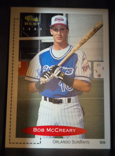 1991 Classic Best #308 Bob McCreary — front
