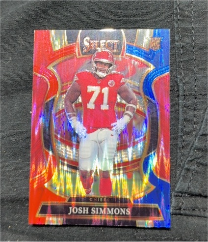 2025 Panini Select Concourse #8 Josh Simmons — front