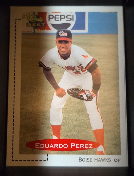 1991 Classic Best #BC20 Eduardo Perez — front