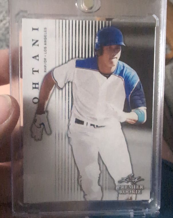 2018 Leaf Premier Rookie #PR-05 Shohei Ohtani — front