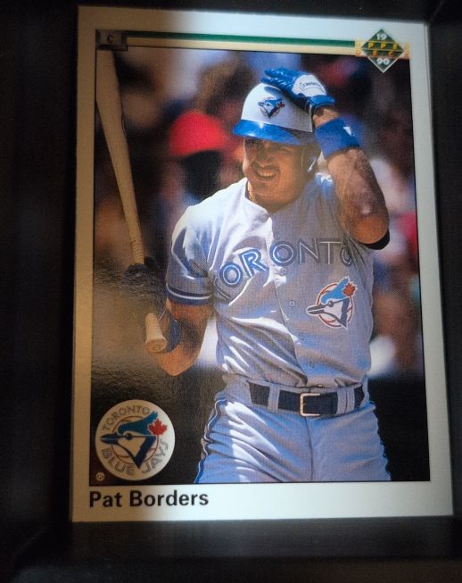 1990 Upper Deck #113 Pat Borders — front