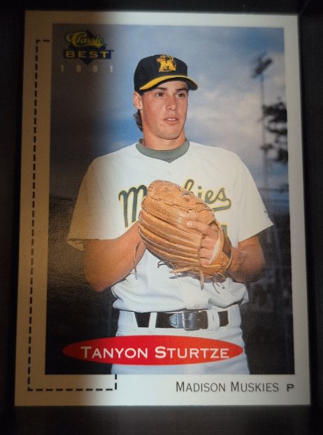1991 Classic Best #439 Tanyon Sturtze — front