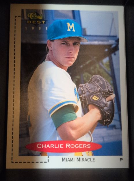 1991 Classic Best #375 Charlie Rogers — front