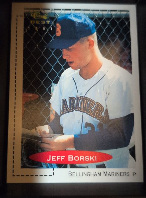 1991 Classic Best #448 Jeff Borski — front