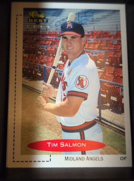 1991 Classic Best #329 Tim Salmon Midland Angels — front