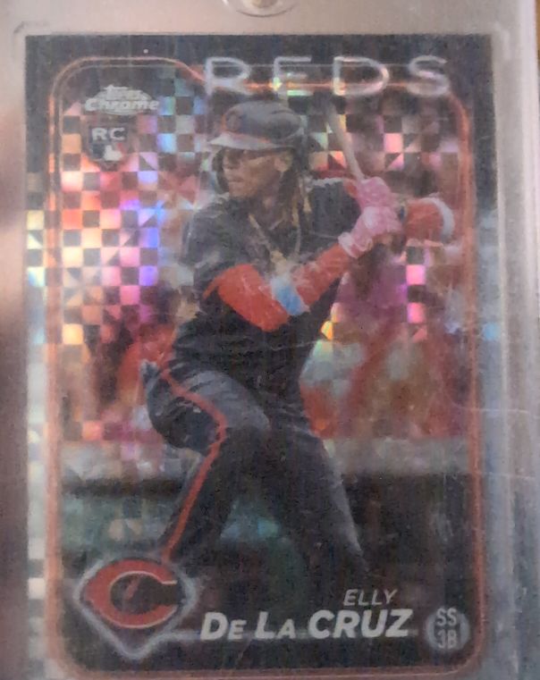 2024 Topps Chrome #44 Elly De La Cruz — front