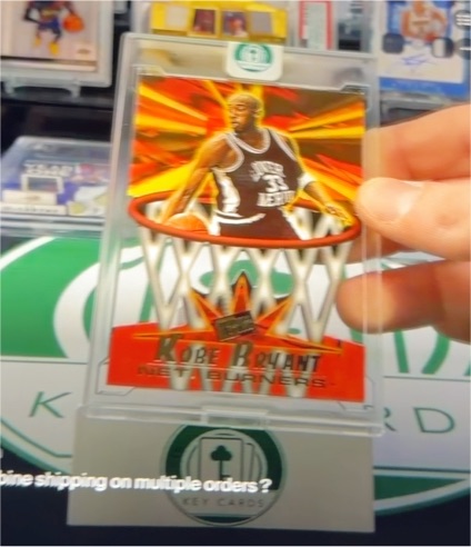 1996 Press Pass Net Burners #NB13 Kobe Bryant — front