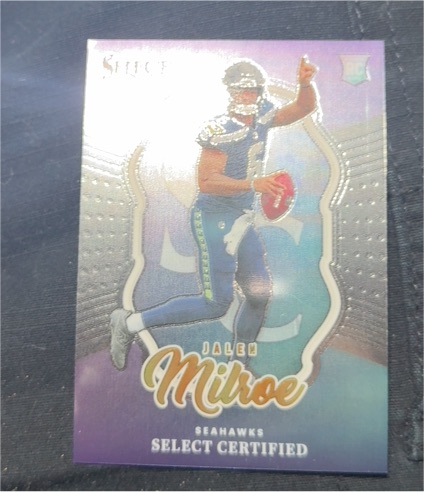 2025 Panini Select Certified Rookies #13 Jalen Milroe — front