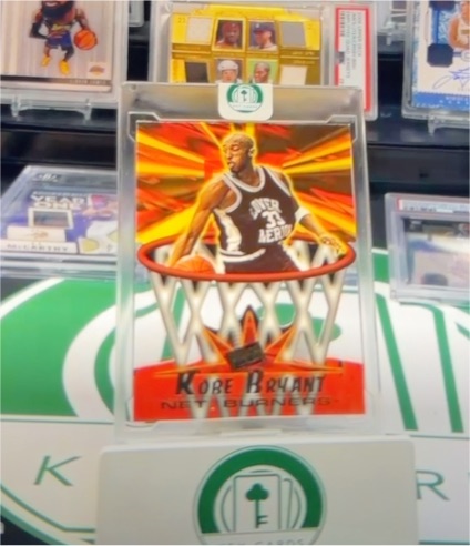 1996 Press Pass Net Burners #NB13 Kobe Bryant — front