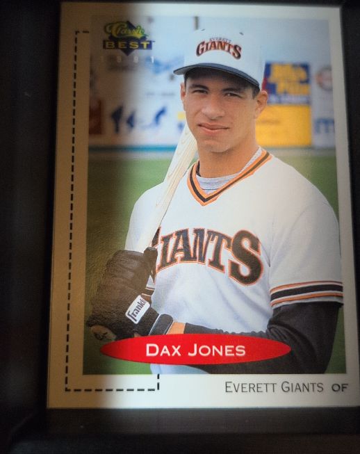1991 Classic Best #421 Dax Jones — front