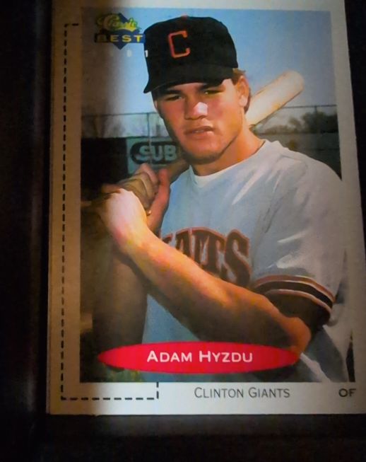 1991 Classic Best #321 Adam Hyzdu — front