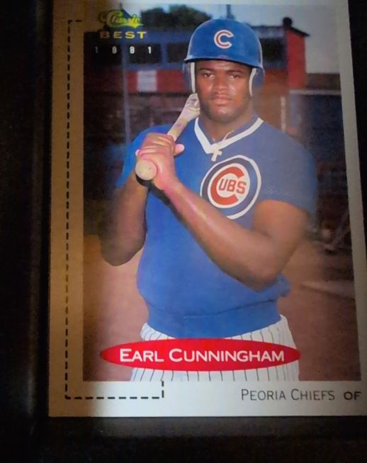 1991 Classic Best #435 Earl Cunningham — front