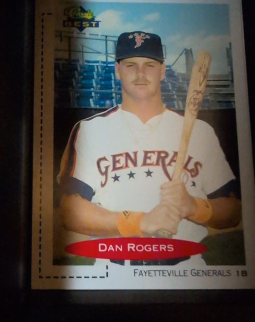 1991 Classic/Best #379 Dan Rogers — front